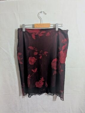 Romantic Gothic Elegant Pencil Skirt